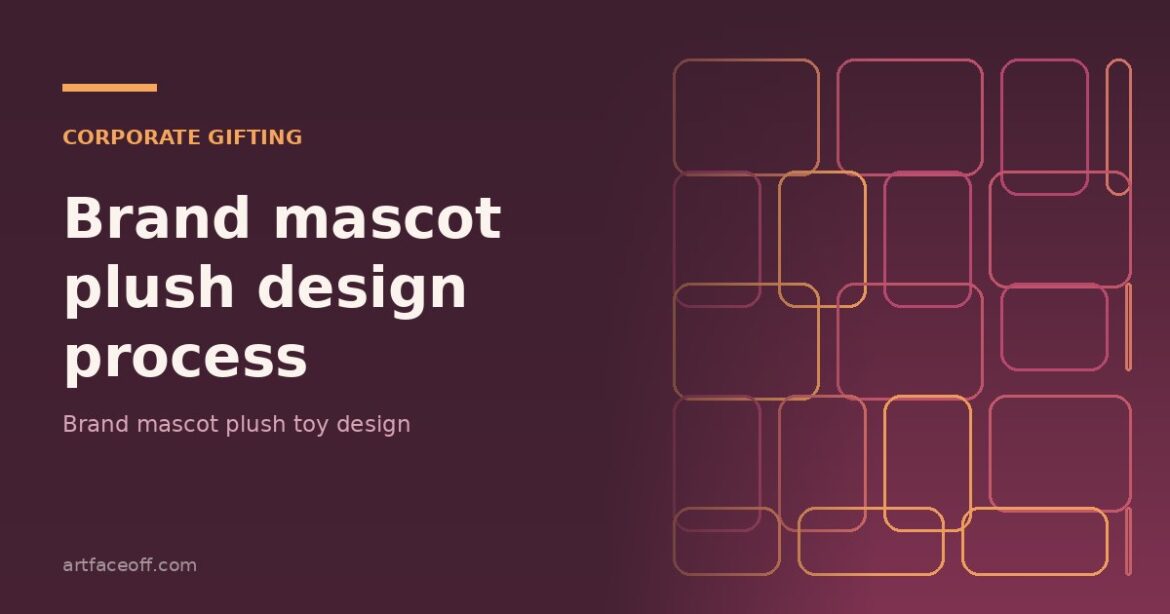 From Sketch to Soft Toy: Turning a Brand Mascot Into a Physical Object